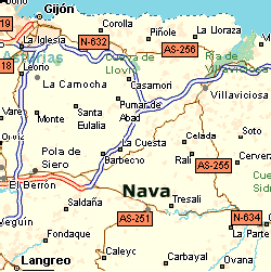 Localizacin en Asturias