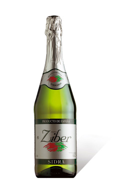 Imagen de una botella extra de Sidra Ziber